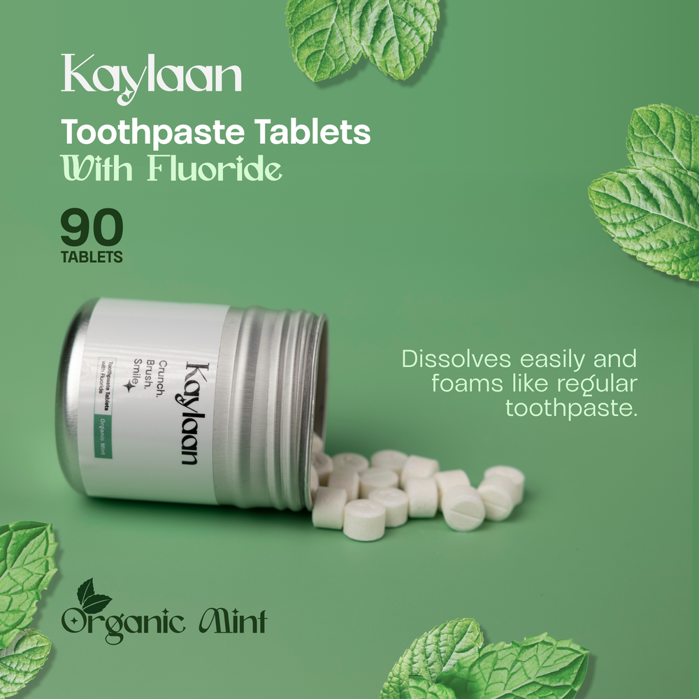 
                  
                    Mint Toothpaste Tablets - Fluoride
                  
                